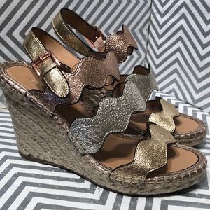 Marc Fisher Wedge Sandals size 7.5 M